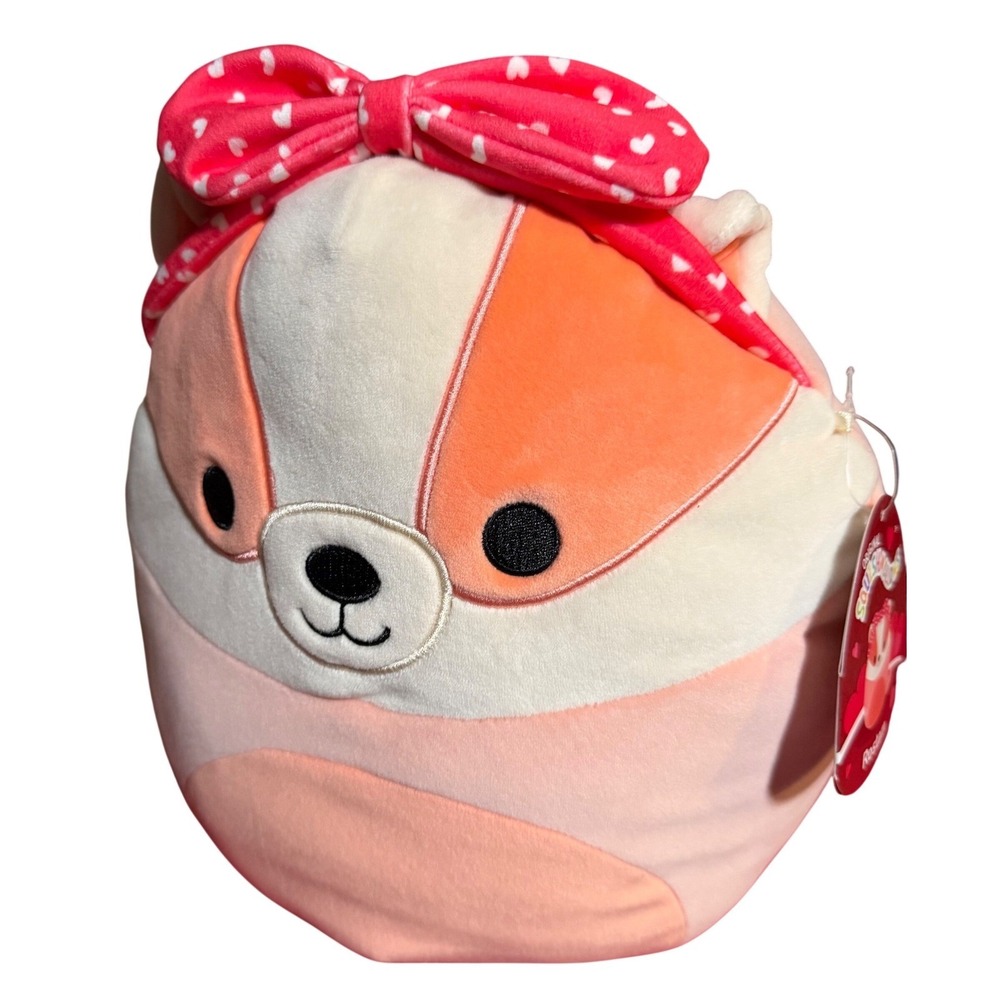 Squishmallows Rostam Valentine Fox Plush Toy 11 Inch New With Tags